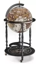 Gaublys-baras Vulcano Ivory Zoffoli. 42 cm skersmens, 93cm aukščio, anglų kalba. Rankų darbo, Italija