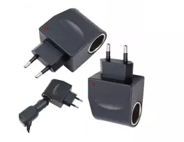220V į 12V automobilinį lizdą keitiklis (EU Plug) – naudokite automobilinius įrenginius namuose
