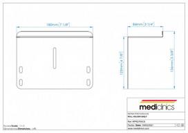 Lentyna MEDICLINICS RPR2700CS Satino apdaila