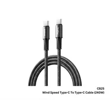 Įkrovimo laidas REMAX CB25 (USB - C į USB - C) 240W 1.2m