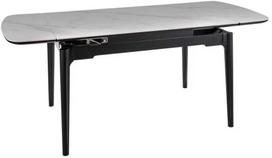 Signal Meble Valgomojo stalas Sento, 120-180 x 80 cm, balta