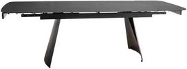 Signal Meble Valgomojo stalas Bacardi, 160-240 x 90 cm, juoda