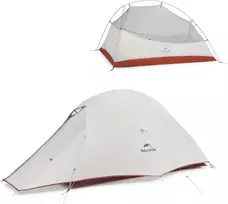 Naturehike lengva vienvietė kempingo kupolinė palapinė Cloud Up Pro, atspari vandeniui, 3 sezonų, 1,55 kg