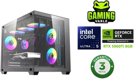 Stacionarus žaidimų kompiuteris Varlė Gaming Intel Core Ultra 5 250KF Plus + RTX 5060Ti 8GB | 16GB DDR5 | 1 TB SSD