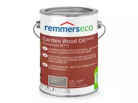 Millers Atmosferos poveikiui atsparus matinis aliejus Remmers Garden Wood Oil [eco] grafito pilkas 2,5 l