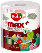 PAPER TOWELS RUTA MAXPLUS 2PLY 300SH