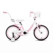 None Children's bicycle TABOU Miss, 16" pink-baltas