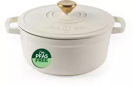 Salter BW13771C Chester 3.4L Cast Iron Puodas Puodas 24 cm, Kreminis