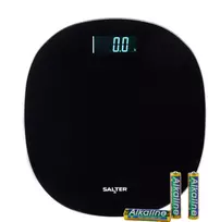 Salter SA00709BFEU12 apvalios elektroninės svarstyklės, Juodas