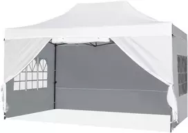Promotions Palapinė su stogu 305x427x305 cm Balta