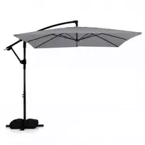 Promotions Lauko skėtis 244x244x244 cm Pilkas