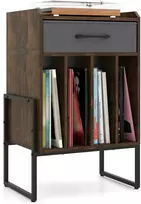 Promotions Stalčius patefonui 45x32x69 cm Rudas Saugojimas