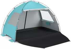 Lauko baldų komplektas Promotions Paplūdimio palapinė 221x150x150 cm Mėlyna