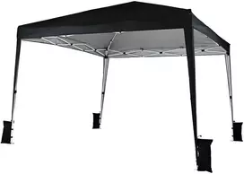 Promotions Pavėsinė 300x300x247 cm juoda sulankstoma lauko
