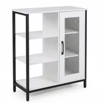 Promotions Laikymo spintelė 70x30x81 cm Balta Metalinė konstrukcija