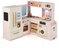 Promotions Žaidimų virtuvėlė 101.6x100.3x94 cm Rožinė MDF