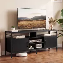 TV staliukas Promotions TV spintelė 147x35x63,5 cm Juoda Saugykla