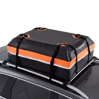 Promotions Automobilinis stogo bagažo laikiklis 112x86x45 cm Oranžinis PVC Vandeniui atsparus Saugojimo dėklas