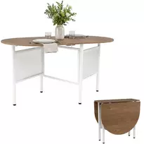 Promotions Valgomojo stalas 150x80x76 cm natūralus sulankstomas