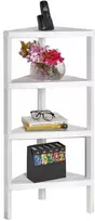 KNYGA Promotions Kampinė lentyna 46x25x99 cm balta, sandėliavimui