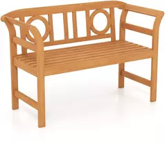 Lauko baldų komplektas Promotions Lauko dvivietė sofa 119.4x50.8x78.7 cm natūrali akacijos mediena