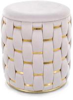 Fotelis Signal Meble Tiara Velvet pufas