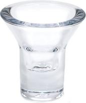 Born in Sweden Žvakidė klasikinei žvakei Lumi 8 cm, permatoma
