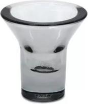 Born in Sweden Žvakidė klasikinei žvakei Lumi 8 cm, permatoma pilka
