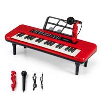 Pianinas 37 klavišai raudonas