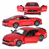 Metalinis automobilio modelis 2018 m. Ford Mustang GT mastelio 1:34 lengvas garsas ZA4616