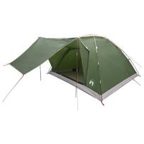 Kempingo palapinė Žalia 6 asmenims Poliesteris ir plienas