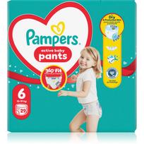 Pampers Active Baby Pants Size 6 vienkartinės sauskelnės-kelnaitės 13-19 kg 29 vnt.