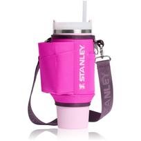 Stanley The All Day Quencher Carry-All gertuvės laikiklis 890 ml Violet Blossom 1 vnt.