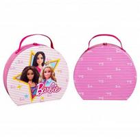 Barbie Round Makeup Case Lėlės Barbės grožio rinkinys 1 vnt.