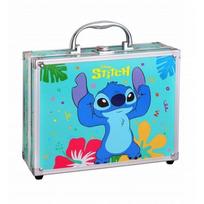 Disney Stitch Makeup Case with Folding Trays Stičo grožio lagaminas 1 vnt.