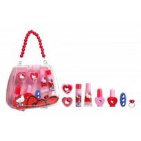 Hello Kitty Compact Makeup Bag Katytės Kitės grožio rinkinys vaikams 1 vnt.