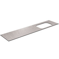 Darbo paviršius Kame Universal HPL, Movado kriauklei 200cm dešinė pusė Smėlio akmuo HPL WP/20-3/H15-P2-R