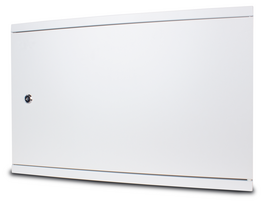 3U 19'' Sieninė skirstomoji spinta CCTV, SIGNALIZACIJA, IT/ 540x350x180mm / Pilka / Surinkta