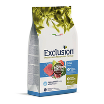 Exclusion Mediterraneo maistas šunims su tunu, S, 500 g