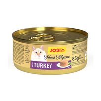 JosiCat Finest Mousse Turkey paštetas katėms, 85 g