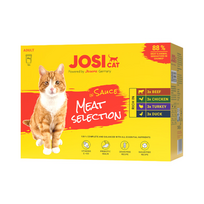 JosiCat Multipack Sauce konservų rinkinys katėms, 4x12x85g