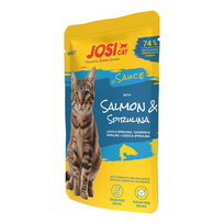 JosiCat Salmon in Sauce konservai katėms su lašiša padaže, 85 g