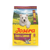 Josera Mini Junior Duck&Salmon sausas maistas šunims, 3 kg