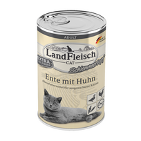 LandFleisch konservai katėms su antiena ir vištiena, 400 g