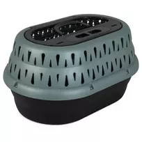 Petmate Top Load Cat Carrier – transportavimo dėžė katėms ir smulkiems gyvūnams iki 4,5 kg.