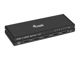 Equip Ultra Slim 4-Port HDMI 2.0 Splitter
