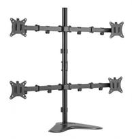 Equip 17"-32" Articulating Quad Monitor Tabletop Stand