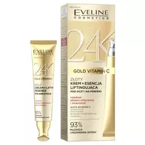 EVELINE 24K Gold&Vit C Krem p/oczy 15ml