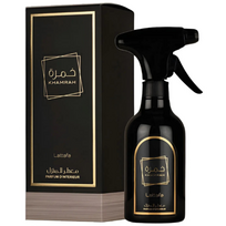 Lattafa Khamrah Room Spray purškiamas namų kvapas, 450 ml