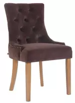 Valgomojo kėdė "Aberdeen velvet" antikvarinė šviesa